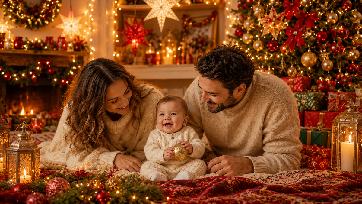 Christmas and New Year With a Baby: Twinkling Lights, Winter Chills and Party Season
