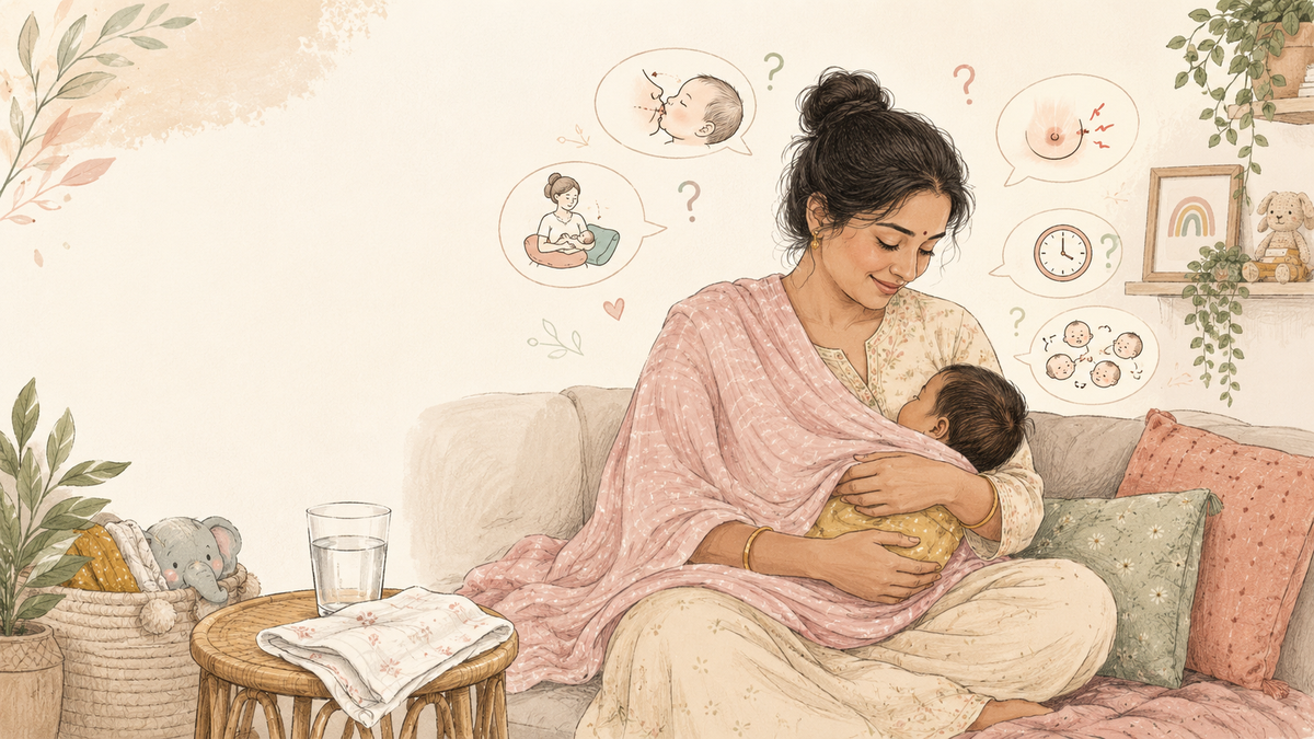 Breastfeeding in Real Life: Honest Answers to the Questions Indian Mums Ask Most
