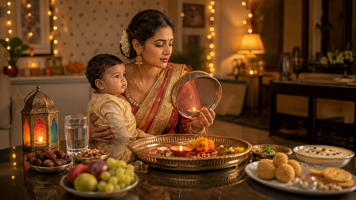 Fasting and Feeding: Karwa Chauth, Navratri and Ramzan While Breastfeeding