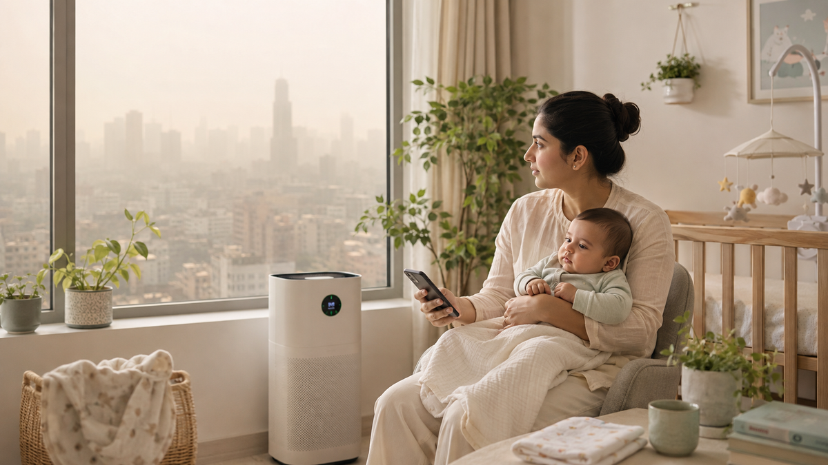 Raising a Baby in City Air: A Practical AQI Survival Guide for Indian Parents