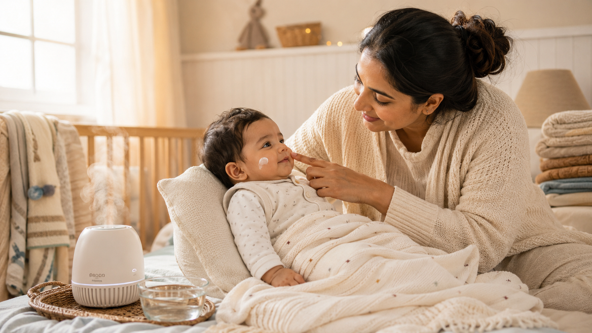 Newborn Skin Care in India: Why Peeling, Flaking and Dryness Are Usually Normal